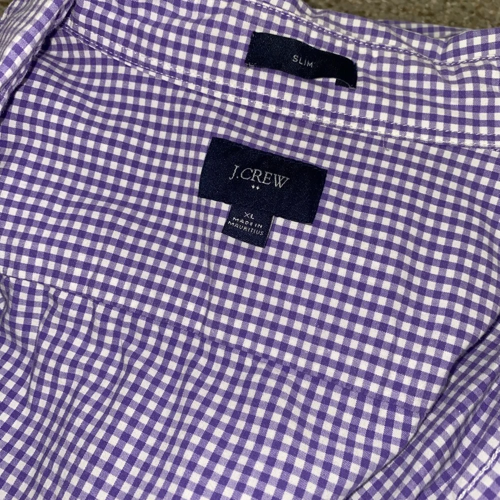 Men’s long sleeve dress shirt - J. Crew size XL slim fit - Picture 2 of 2